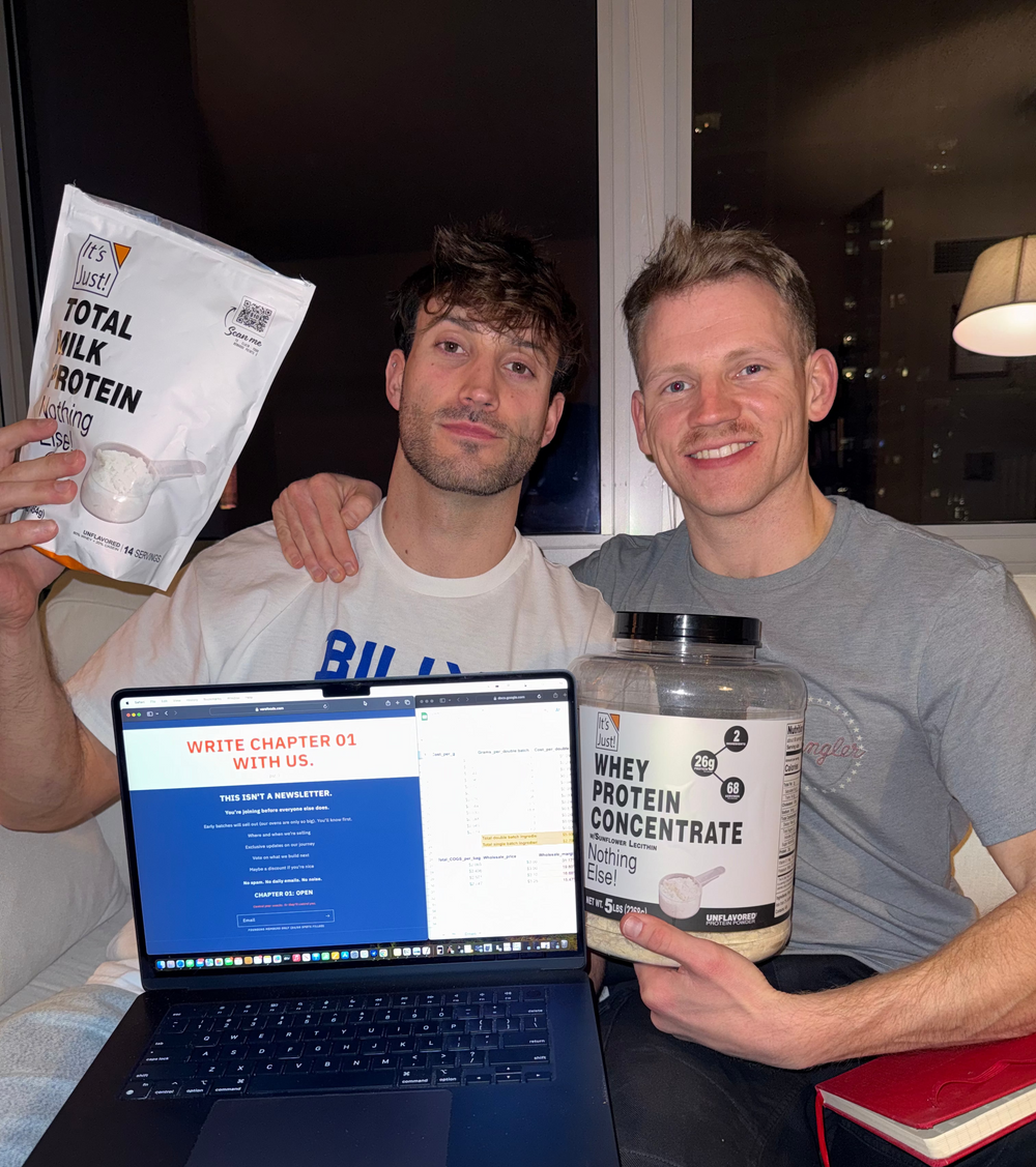 VARE founders Andrew and JD
