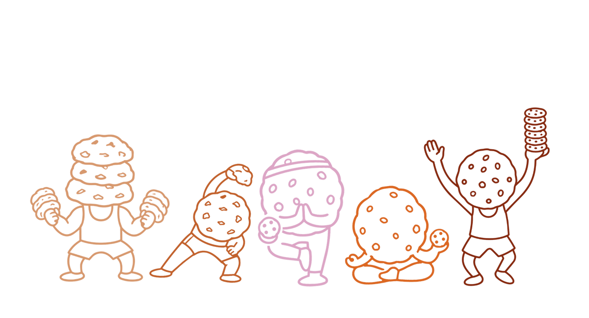 The VARE Taste Buds mascot crew